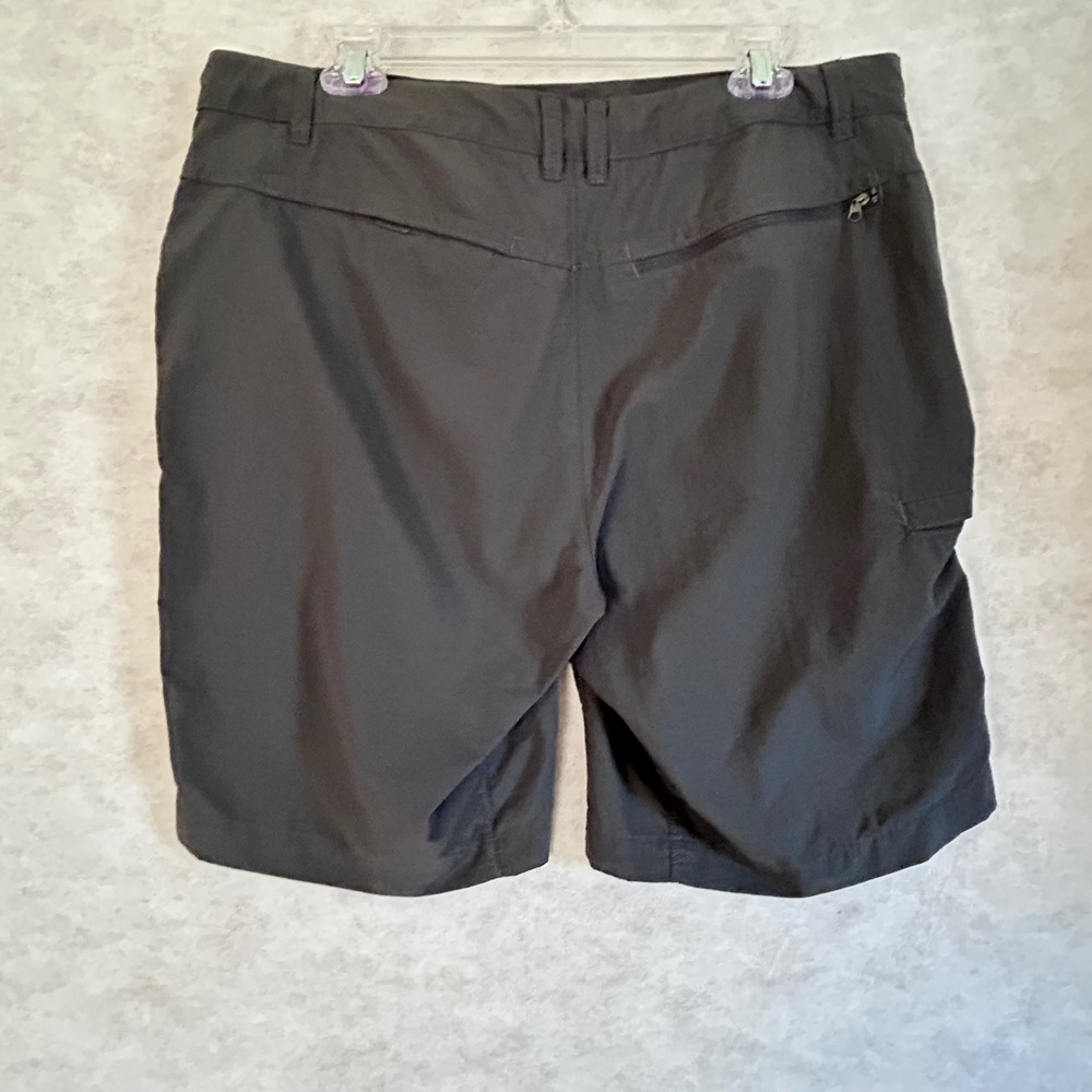 The North Face Mens Hiking Shorts Black Grey Size 36 Nylon Ripstop Cargo Utility - Picture 9 of 9